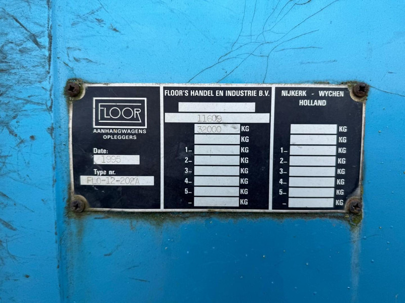 Floor FLO 12 202A 2 ASSEN, LAADKLEP. - Skåp semitrailer: bild 3 Floor FLO 12 202A 2 ASSEN, LAADKLEP. - Skåp semitrailer: bild 3