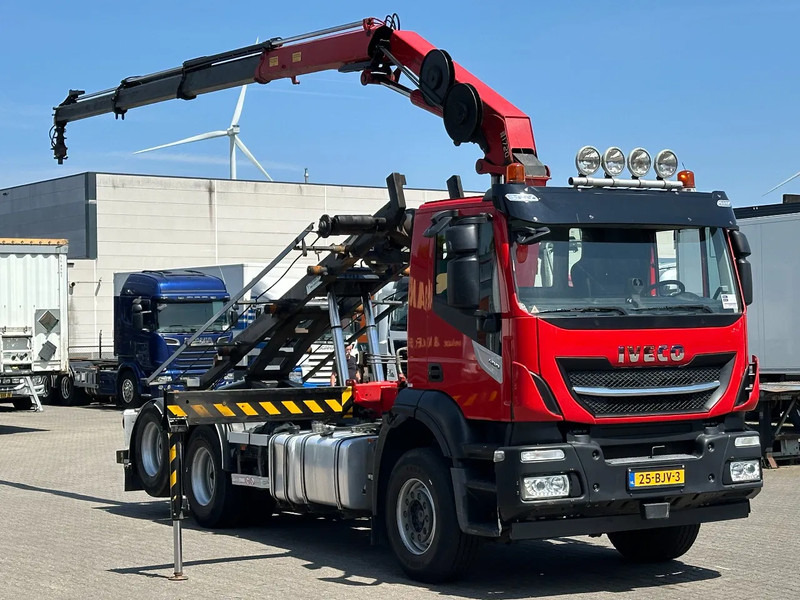 Iveco Stralis 400 6x2 HMF 1720 K3 Kraan Met 24T HTS Kabel Systeem / Rotator / Euro 6 - Lastbil med kabelsystem, Kranbil: bild 3 Iveco Stralis 400 6x2 HMF 1720 K3 Kraan Met 24T HTS Kabel Systeem / Rotator / Euro 6 - Lastbil med kabelsystem, Kranbil: bild 3