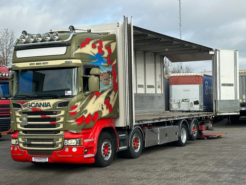 Scania R580 V8 8x2*6 Ekeri Full Side Opening / Retarder / 605 Tkm / Full Air - Lastbil med skåp: bild 2 Scania R580 V8 8x2*6 Ekeri Full Side Opening / Retarder / 605 Tkm / Full Air - Lastbil med skåp: bild 2