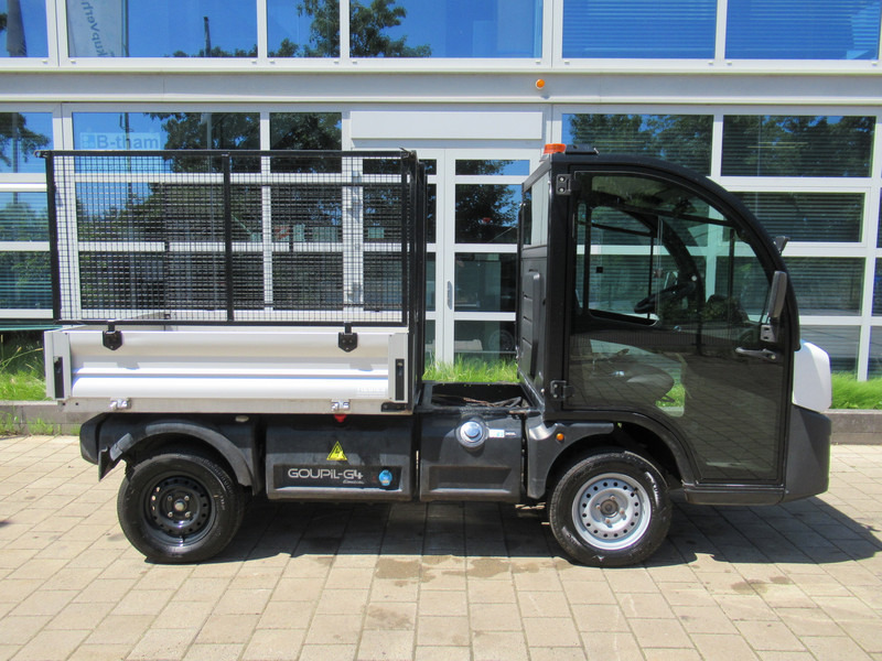 Goupil G4 48V Kipper - Tipper + Hoge hekken, ruimte voor HD unit / Kist - Transportbil med tippflak, El transportbil: bild 2 Goupil G4 48V Kipper - Tipper + Hoge hekken, ruimte voor HD unit / Kist - Transportbil med tippflak, El transportbil: bild 2