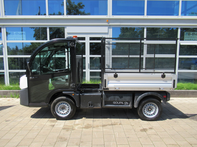Goupil G4 48V Kipper - Tipper + Hoge hekken, ruimte voor HD unit / Kist - Transportbil med tippflak, El transportbil: bild 3 Goupil G4 48V Kipper - Tipper + Hoge hekken, ruimte voor HD unit / Kist - Transportbil med tippflak, El transportbil: bild 3