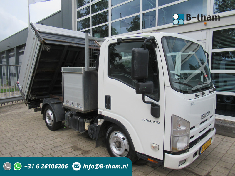 Isuzu N-serie N35.150 NLR 85 E Kipper - Tipper Automatic - Transportbil med tippflak: bild 1 Isuzu N-serie N35.150 NLR 85 E Kipper - Tipper Automatic - Transportbil med tippflak: bild 1
