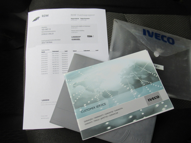 Transportbil med flak, Dubbelhytt transportbil Iveco Daily 29L13 2.3HPi 93KW 345 DOKA Dubbelcabine: bild 15