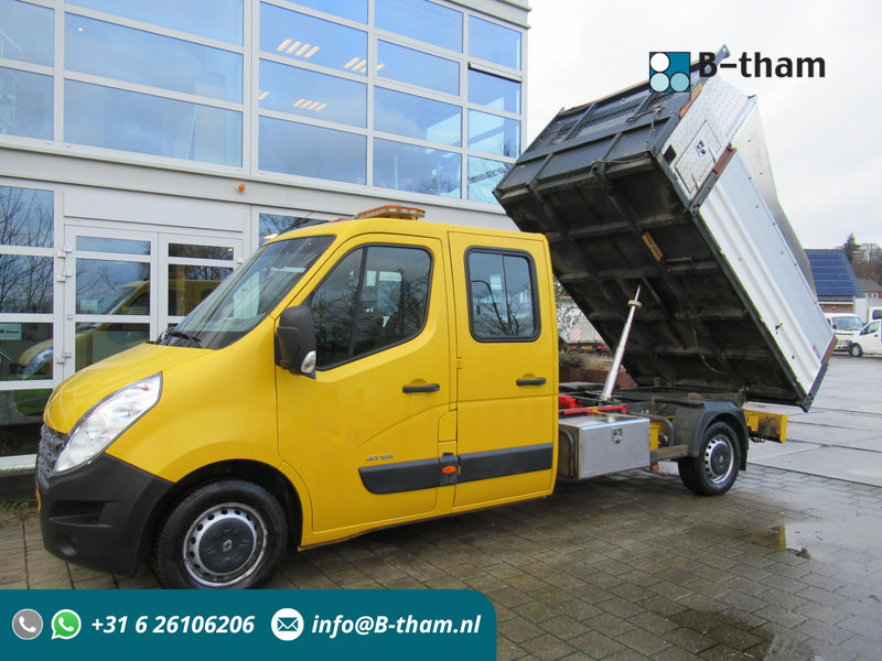Renault Master T35 2.3 dCi 92KW L3 DOKA Dubbelcabine Kipper - Transportbil med tippflak, Dubbelhytt transportbil: bild 1 Renault Master T35 2.3 dCi 92KW L3 DOKA Dubbelcabine Kipper - Transportbil med tippflak, Dubbelhytt transportbil: bild 1