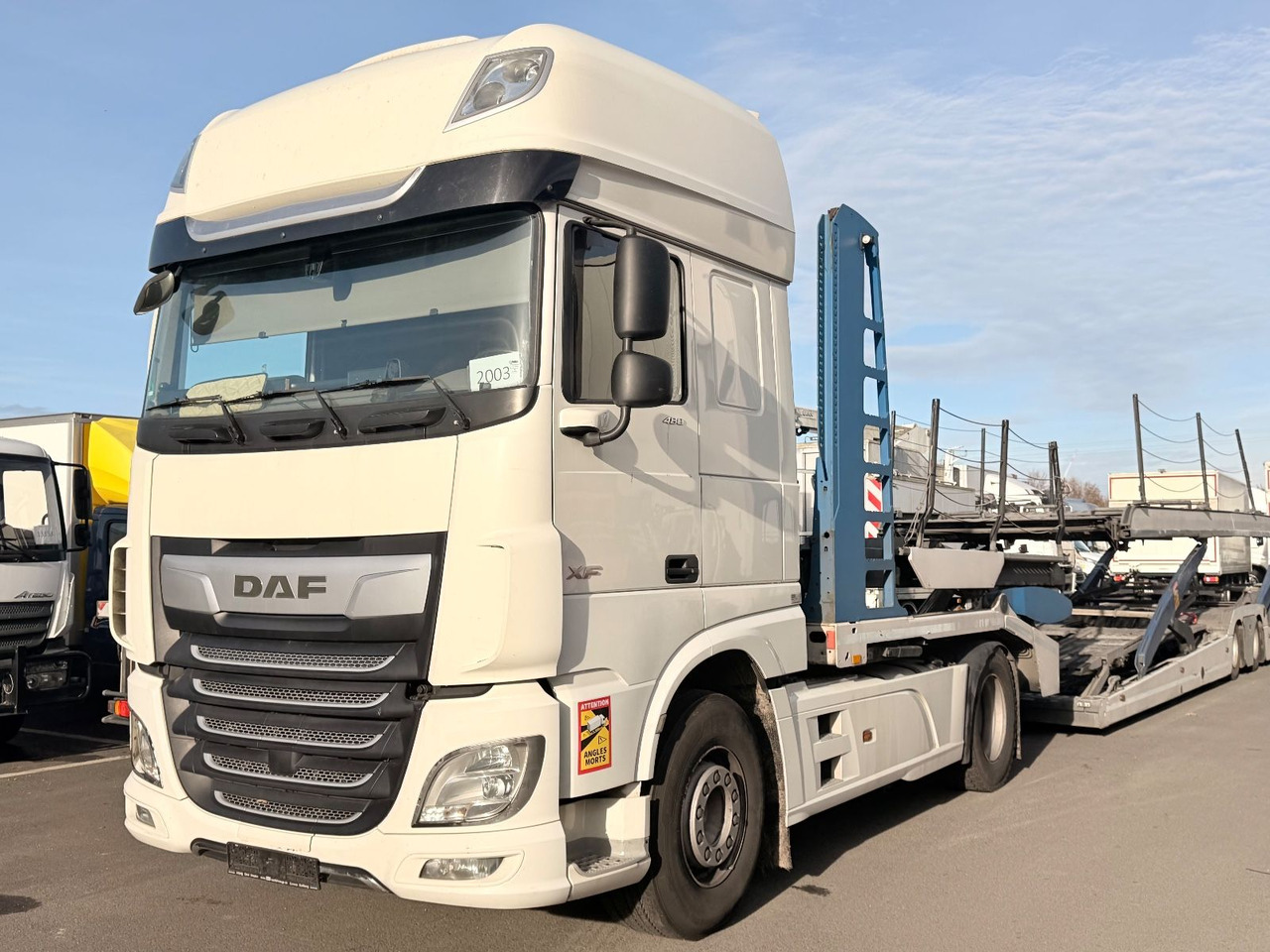 DAF XF 480 Retarder SSC + 2017 Eurolohr, VDI 2700 - Biltransportbil lastbil: bild 4 DAF XF 480 Retarder SSC + 2017 Eurolohr, VDI 2700 - Biltransportbil lastbil: bild 4