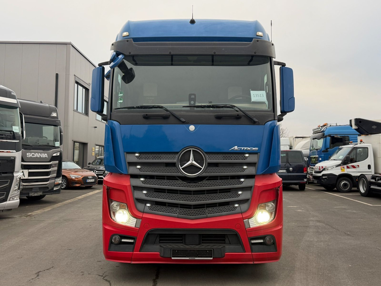 Mercedes-Benz Actros 1845 Retarder, Spoiler, 90%, Euro6 - Dragbil: bild 2 Mercedes-Benz Actros 1845 Retarder, Spoiler, 90%, Euro6 - Dragbil: bild 2