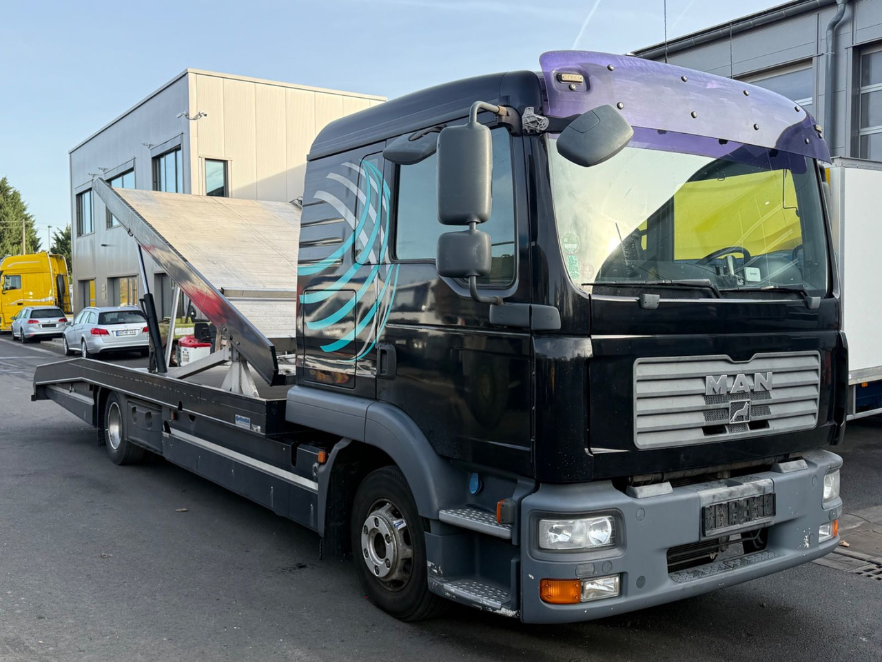 MAN TGL 8.210BL Moetefindt Doppelstock, Klima, Winde - Biltransportbil lastbil: bild 1 MAN TGL 8.210BL Moetefindt Doppelstock, Klima, Winde - Biltransportbil lastbil: bild 1