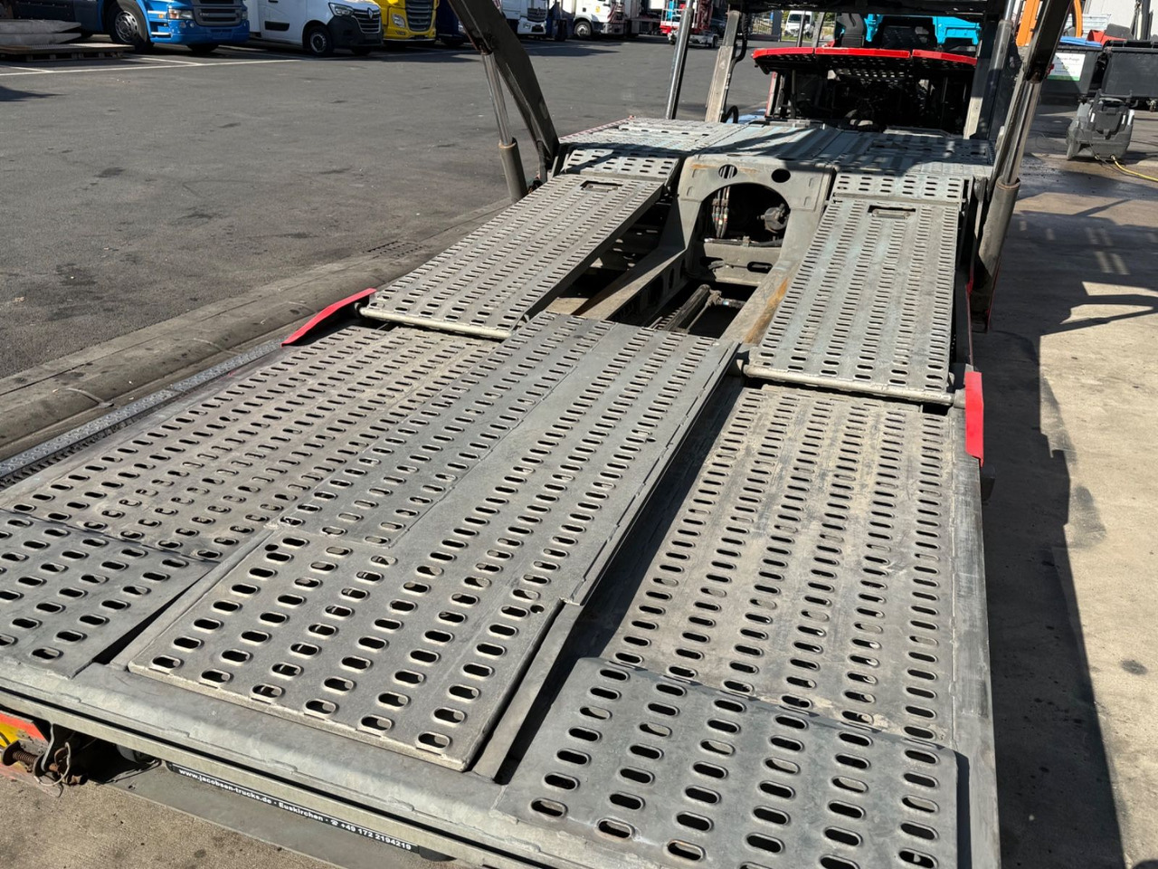 Biltransportbil lastbil MAN TGX 18.420 FVG 6x/ FULL 2018/VDI2700: bild 10