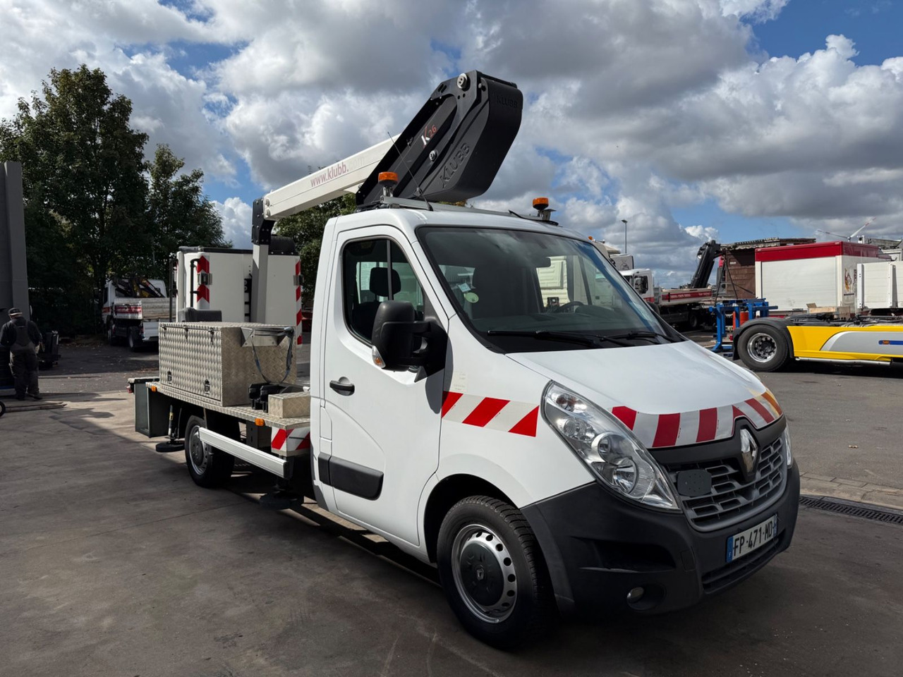 Renault Master III Steiger Klubb K26 / 11,2m / 200Kg - Billift: bild 3 Renault Master III Steiger Klubb K26 / 11,2m / 200Kg - Billift: bild 3