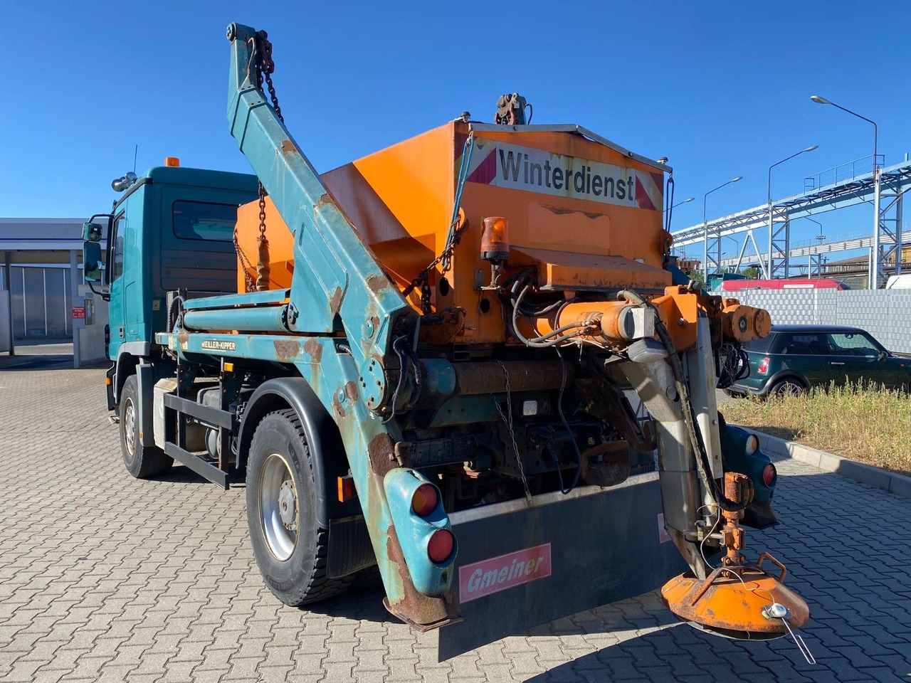 Mercedes-Benz Actros 2/3 6-Zyl. 1841 MEILER ABSATZKIPP. WINTER - Tippbil lastbil: bild 5 Mercedes-Benz Actros 2/3 6-Zyl. 1841 MEILER ABSATZKIPP. WINTER - Tippbil lastbil: bild 5