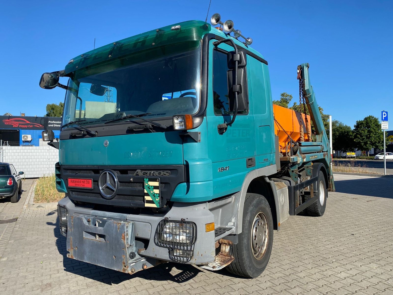 Mercedes-Benz Actros 2/3 6-Zyl. 1841 MEILER ABSATZKIPP. WINTER - Tippbil lastbil: bild 1 Mercedes-Benz Actros 2/3 6-Zyl. 1841 MEILER ABSATZKIPP. WINTER - Tippbil lastbil: bild 1