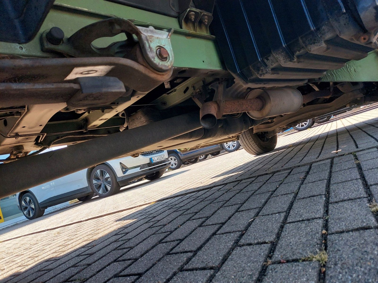 Transportbil med kapell Mercedes-Benz Sprinter II Pritsche 316 Pritsche Klima Sandheiz: bild 22 Transportbil med kapell Mercedes-Benz Sprinter II Pritsche 316 Pritsche Klima Sandheiz: bild 22