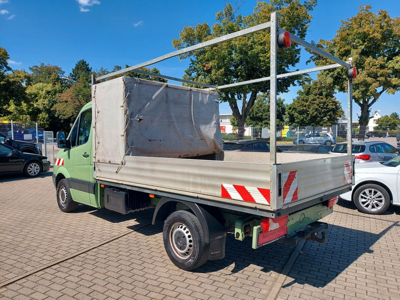 Transportbil med kapell Mercedes-Benz Sprinter II Pritsche 316 Pritsche Klima Sandheiz: bild 9 Transportbil med kapell Mercedes-Benz Sprinter II Pritsche 316 Pritsche Klima Sandheiz: bild 9