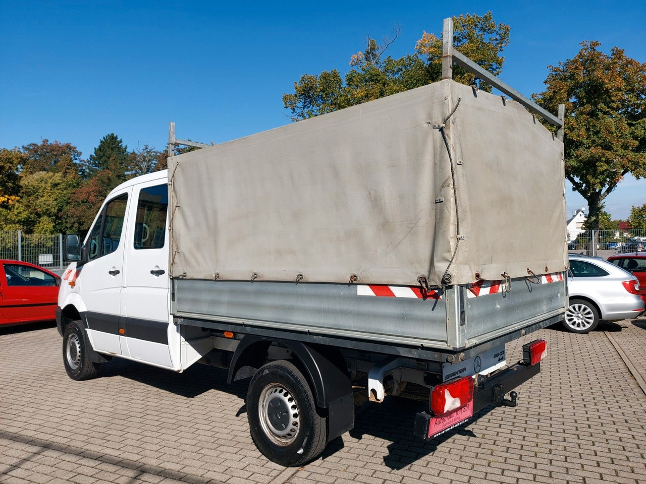 Mercedes-Benz Sprinter II Pritsche DoKa 316 CDI 4X4 Klima - Transportbil med kapell, Dubbelhytt transportbil: bild 5 Mercedes-Benz Sprinter II Pritsche DoKa 316 CDI 4X4 Klima - Transportbil med kapell, Dubbelhytt transportbil: bild 5