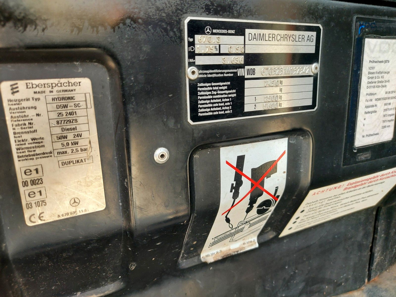 Mercedes-Benz VARIO 816D 4x4 HUB Steiger Ruthmann K130 - Billift: bild 3 Mercedes-Benz VARIO 816D 4x4 HUB Steiger Ruthmann K130 - Billift: bild 3