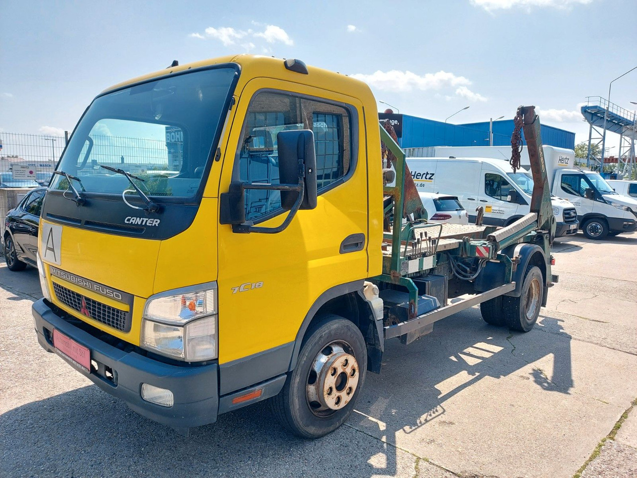 Mitsubishi Canter 7C18 Absetzer Kipper Meier Ratio 4500kg - Transportbil med tippflak: bild 1 Mitsubishi Canter 7C18 Absetzer Kipper Meier Ratio 4500kg - Transportbil med tippflak: bild 1