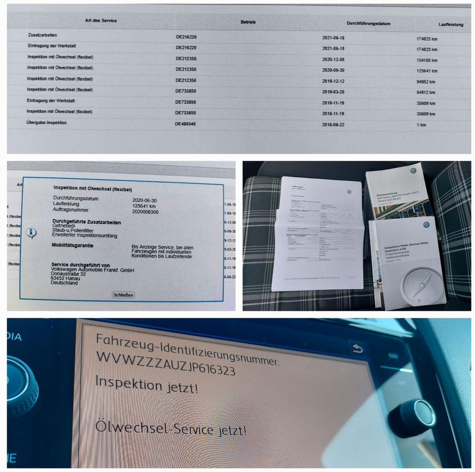Kombi Volkswagen Golf VII Variant GTD DSG Radar ACC DAB: bild 22 Kombi Volkswagen Golf VII Variant GTD DSG Radar ACC DAB: bild 22