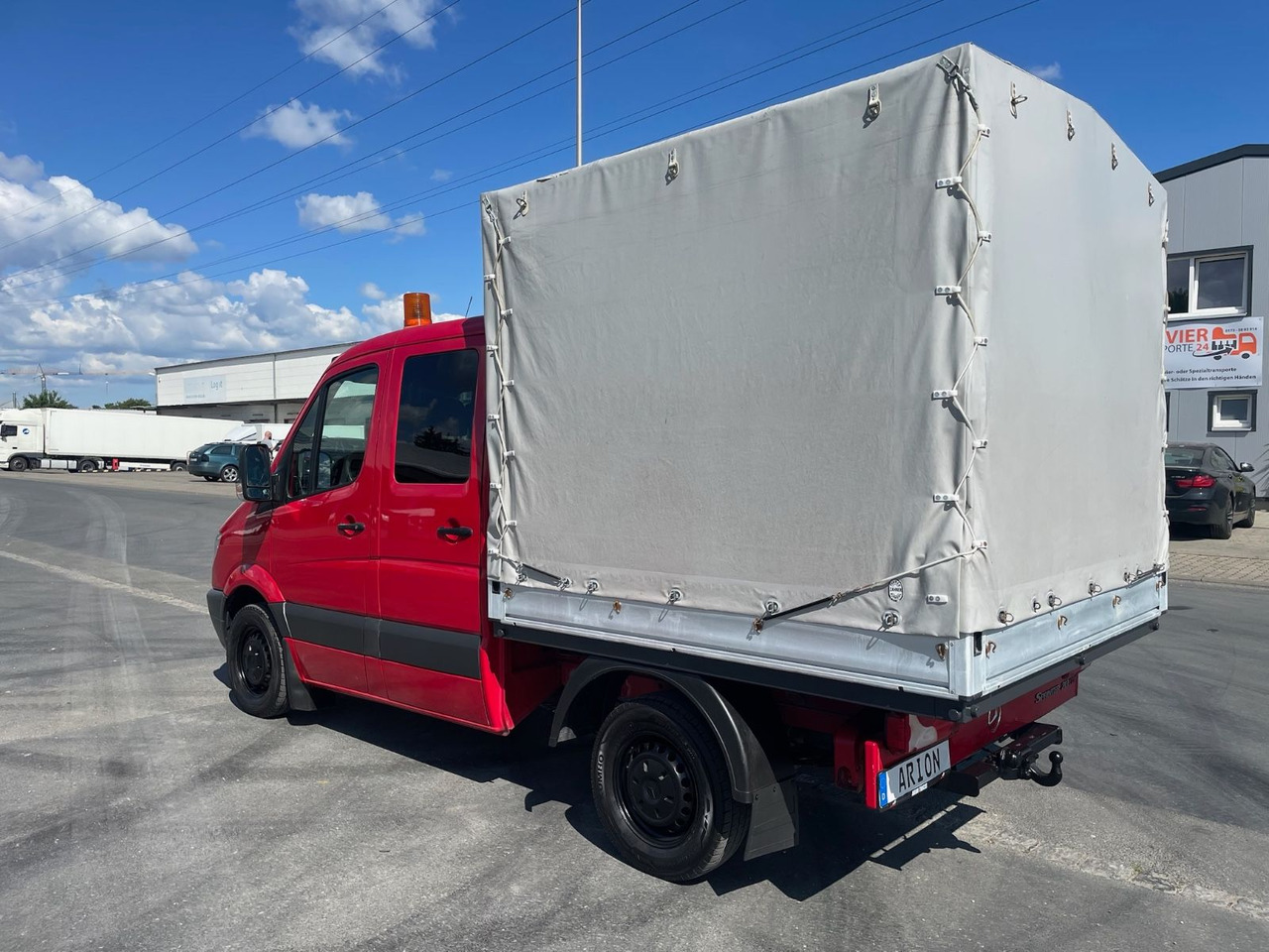 Mercedes-Benz Sprinter II 213 CDI Pritsche/DOKA/EU4/TÜV-05/27 - Transportbil med kapell, Dubbelhytt transportbil: bild 4 Mercedes-Benz Sprinter II 213 CDI Pritsche/DOKA/EU4/TÜV-05/27 - Transportbil med kapell, Dubbelhytt transportbil: bild 4