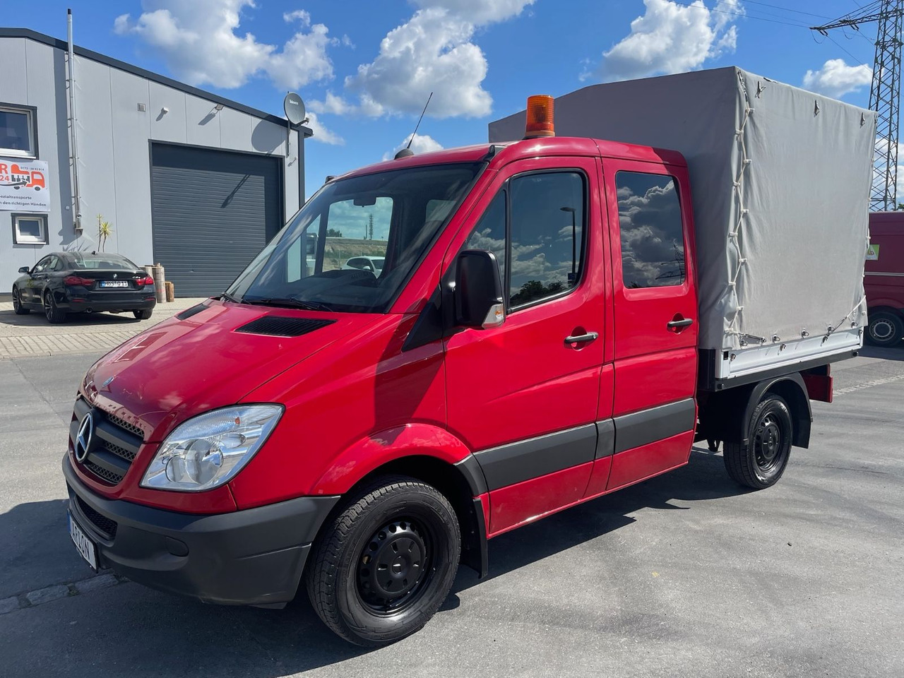 Mercedes-Benz Sprinter II 213 CDI Pritsche/DOKA/EU4/TÜV-05/27 - Transportbil med kapell, Dubbelhytt transportbil: bild 3 Mercedes-Benz Sprinter II 213 CDI Pritsche/DOKA/EU4/TÜV-05/27 - Transportbil med kapell, Dubbelhytt transportbil: bild 3