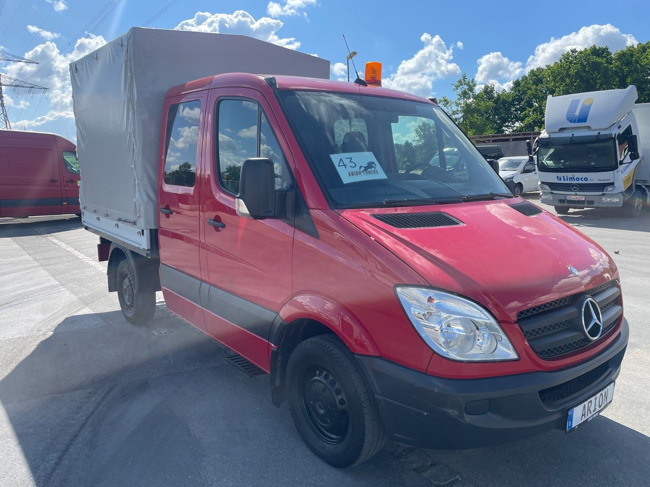 Mercedes-Benz Sprinter II 213 CDI Pritsche/DOKA/EU4/TÜV-05/27 - Transportbil med kapell, Dubbelhytt transportbil: bild 1 Mercedes-Benz Sprinter II 213 CDI Pritsche/DOKA/EU4/TÜV-05/27 - Transportbil med kapell, Dubbelhytt transportbil: bild 1