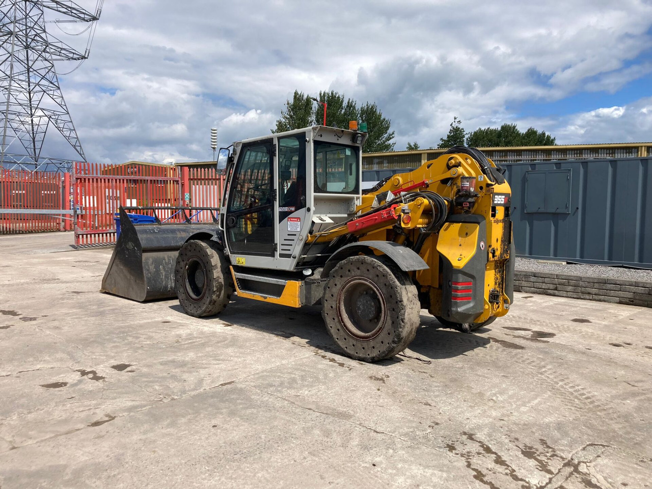 Sennebogen 355E - Teleskoplastar: bild 3 Sennebogen 355E - Teleskoplastar: bild 3