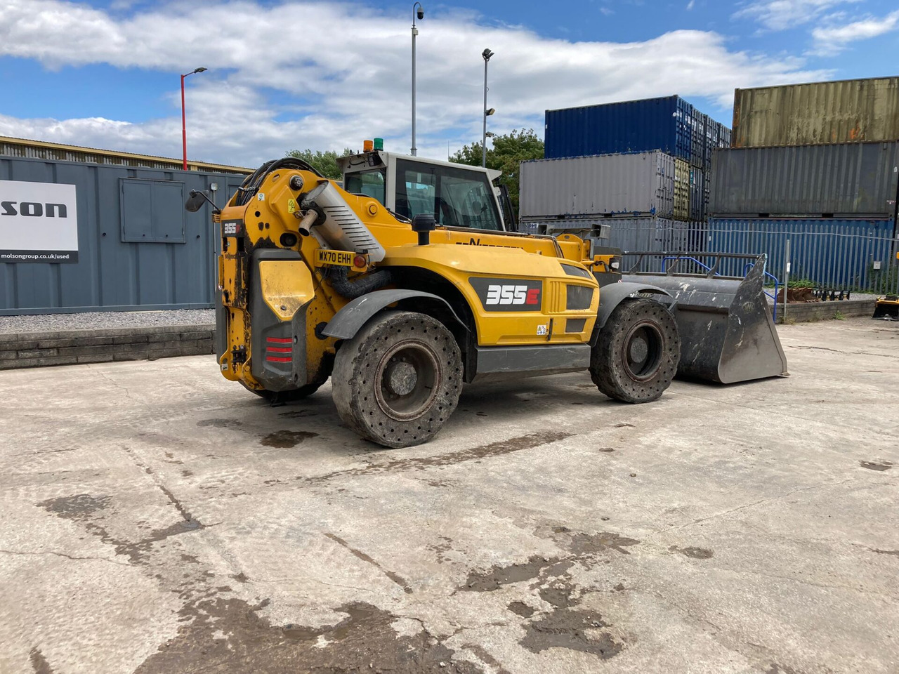 Sennebogen 355E - Teleskoplastar: bild 5 Sennebogen 355E - Teleskoplastar: bild 5