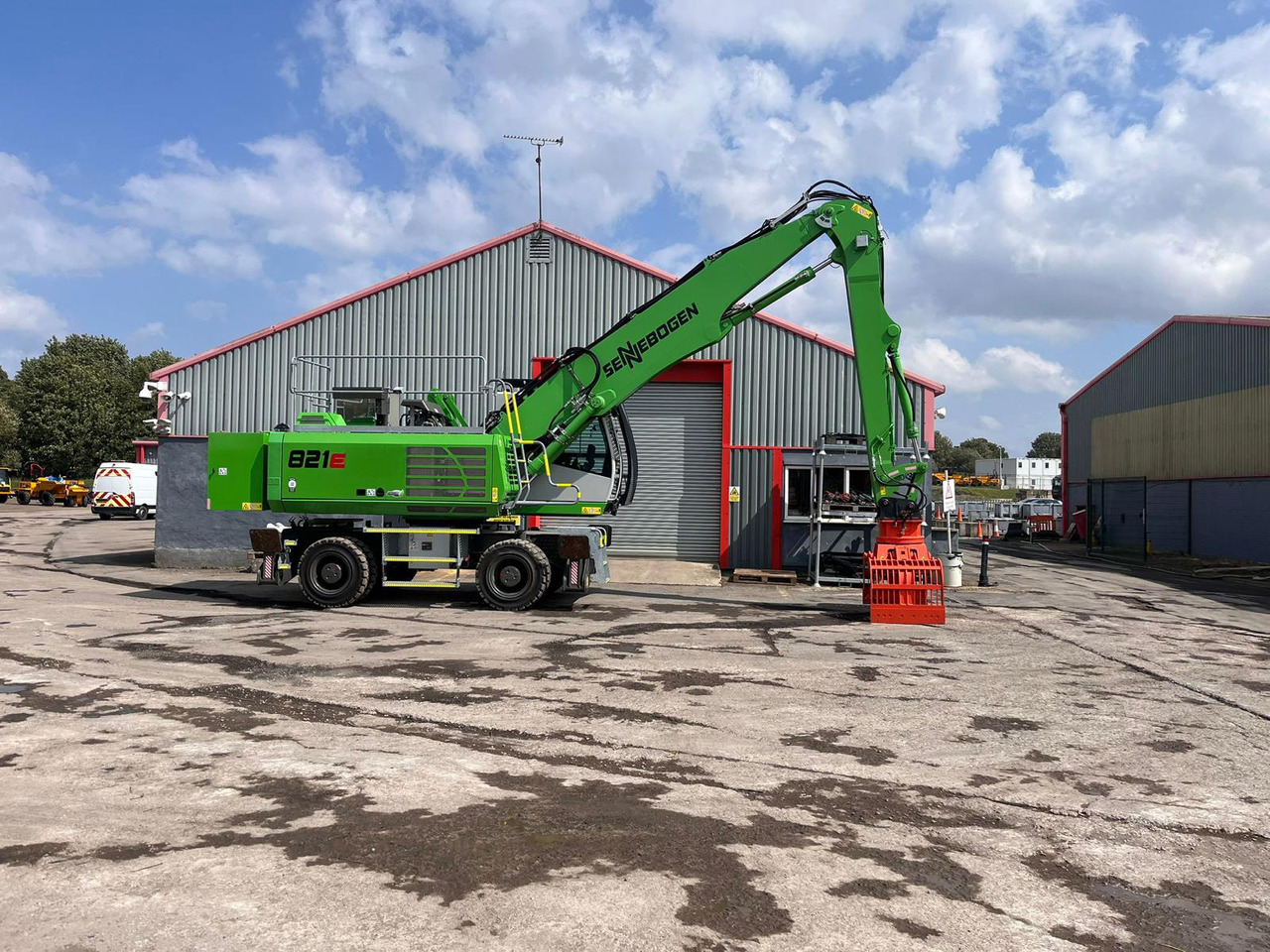 Sennebogen 821 Electric - Materialhanterare: bild 5 Sennebogen 821 Electric - Materialhanterare: bild 5