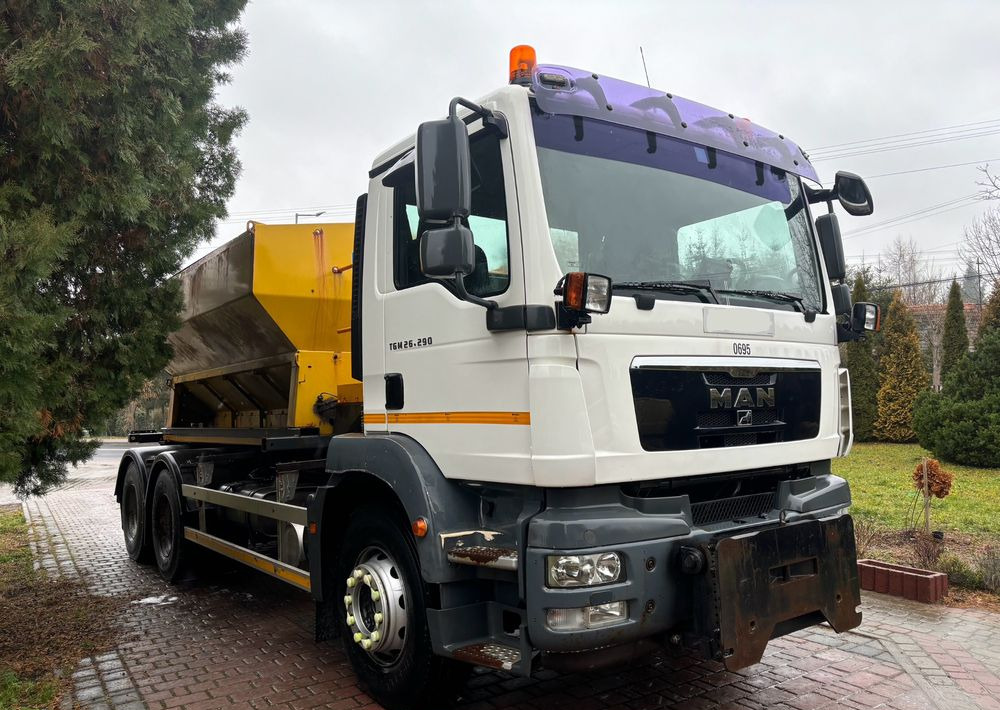 MAN TGM 26.290 6X4 SCHMIDT STARTOS II PIASKARKA PŁUG - Utility/ Specialfordon, Lastbil: bild 3 MAN TGM 26.290 6X4 SCHMIDT STARTOS II PIASKARKA PŁUG - Utility/ Specialfordon, Lastbil: bild 3