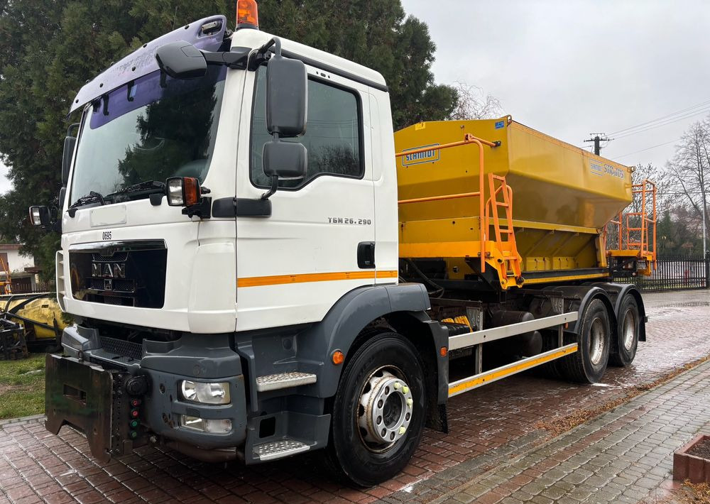 MAN TGM 26.290 6X4 SCHMIDT STARTOS II PIASKARKA PŁUG - Utility/ Specialfordon, Lastbil: bild 2 MAN TGM 26.290 6X4 SCHMIDT STARTOS II PIASKARKA PŁUG - Utility/ Specialfordon, Lastbil: bild 2