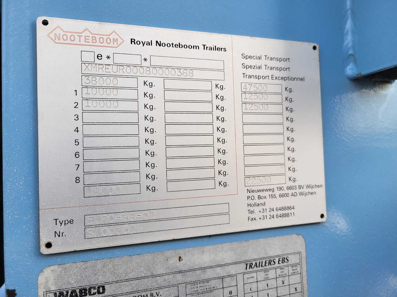 Nooteboom - Låg lastare semitrailer: bild 5 Nooteboom - Låg lastare semitrailer: bild 5