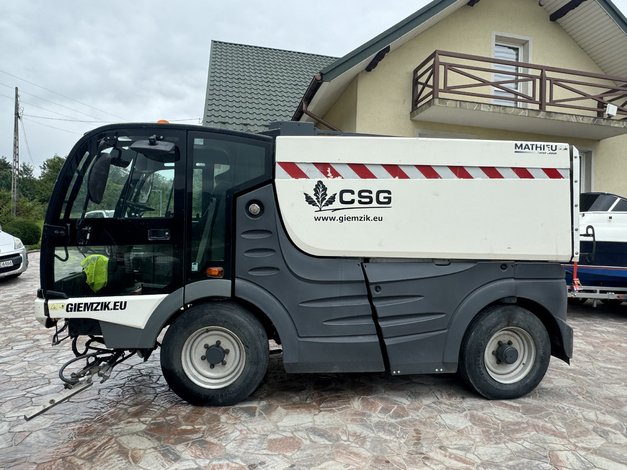 MATHIEU Grand Aquadyne 4000 water truck sprayer HP washer - Sopmaskin: bild 4 MATHIEU Grand Aquadyne 4000 water truck sprayer HP washer - Sopmaskin: bild 4