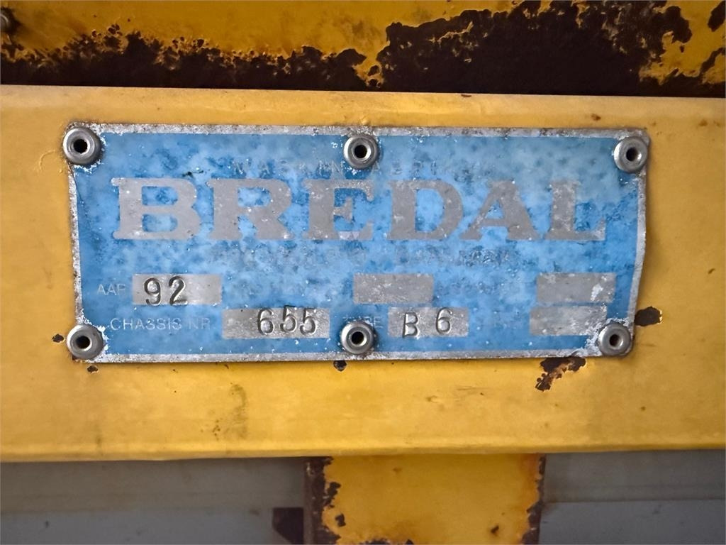 Bredal B6 KUNSTG. SPREDER. - Mineralgödselspridare: bild 5 Bredal B6 KUNSTG. SPREDER. - Mineralgödselspridare: bild 5