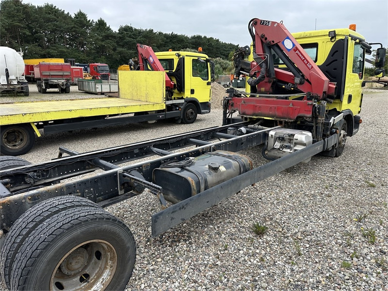 MAN TGL 12.220 // Crane HMF 735K2 // - Kranbil: bild 3 MAN TGL 12.220 // Crane HMF 735K2 // - Kranbil: bild 3