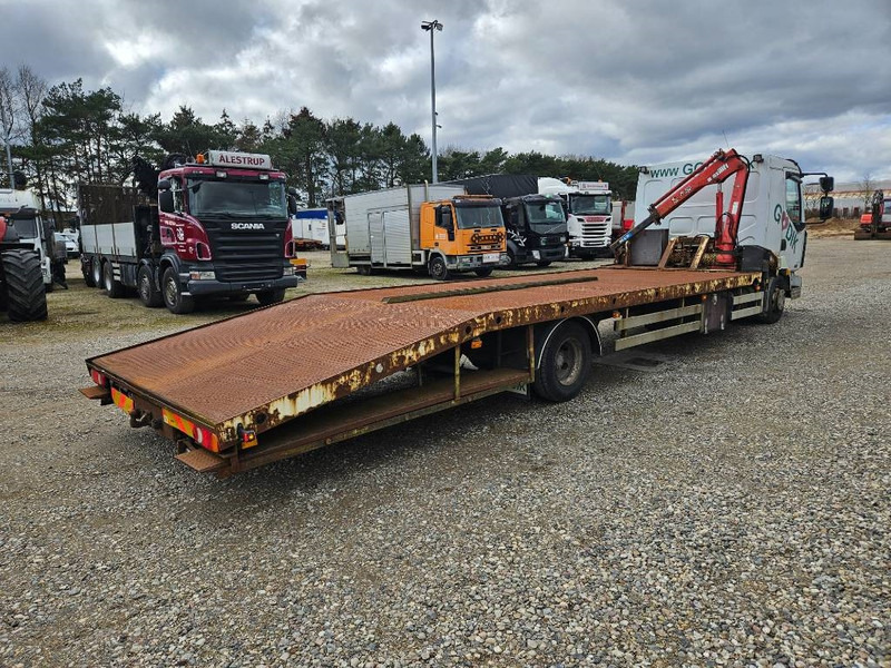 Renault Midlum 220 Machine/auto Transport and crane(2 stk) - Biltransportbil lastbil, Kranbil: bild 4 Renault Midlum 220 Machine/auto Transport and crane(2 stk) - Biltransportbil lastbil, Kranbil: bild 4