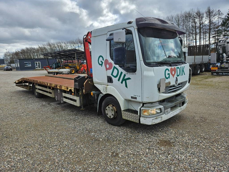Renault Midlum 220 Machine/auto Transport and crane(2 stk) - Biltransportbil lastbil, Kranbil: bild 5 Renault Midlum 220 Machine/auto Transport and crane(2 stk) - Biltransportbil lastbil, Kranbil: bild 5