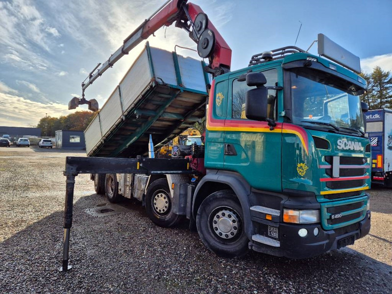 Scania G 490 8x2/6 // HMF 2620 K-5 // Pendellad - Kranbil: bild 4 Scania G 490 8x2/6 // HMF 2620 K-5 // Pendellad - Kranbil: bild 4