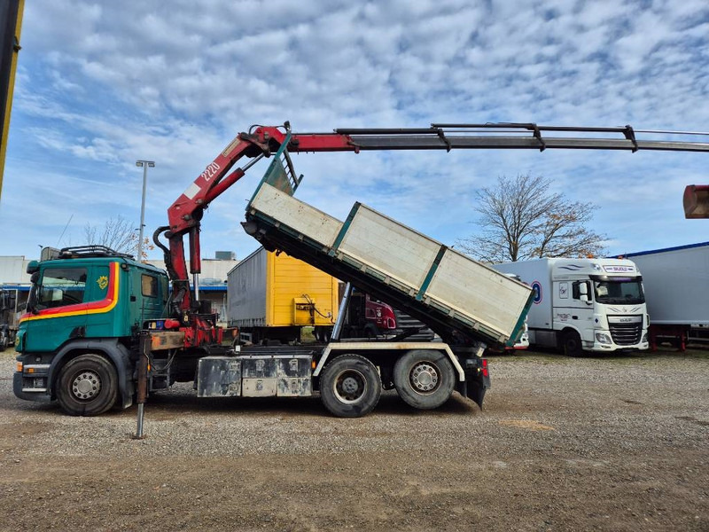 Scania P450 6x2/4 // HMF 2223 K4 // 3-way tip - Kranbil: bild 5 Scania P450 6x2/4 // HMF 2223 K4 // 3-way tip - Kranbil: bild 5