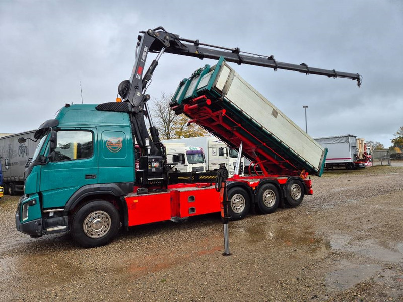 Volvo FMX 500 8x4 // HIAB X-HIPRO 262 EP-5 // 3-Tipper - Kranbil: bild 2 Volvo FMX 500 8x4 // HIAB X-HIPRO 262 EP-5 // 3-Tipper - Kranbil: bild 2