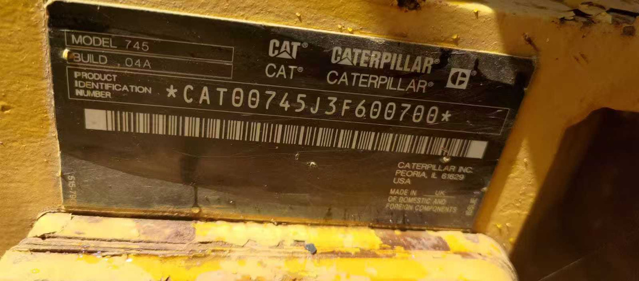 CATPILLAR 745 - Ramstyrd dumper: bild 5 CATPILLAR 745 - Ramstyrd dumper: bild 5