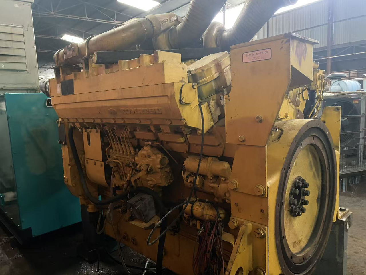 KOMATSU SAA12V140E - Motor för Industriell klimatutrustning: bild 2 KOMATSU SAA12V140E - Motor för Industriell klimatutrustning: bild 2