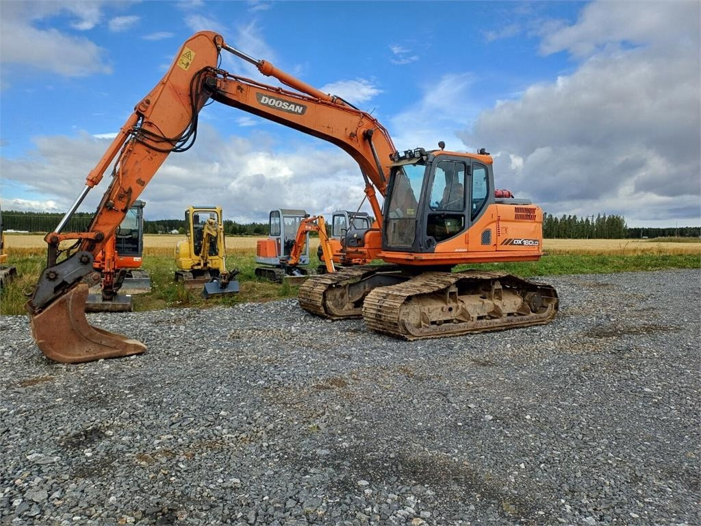 Doosan DX160LC Metsä alustalla - Bandgrävare: bild 1 Doosan DX160LC Metsä alustalla - Bandgrävare: bild 1