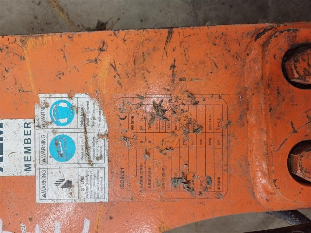 EDT 100 S/TB hydraulivasara - Hydraulisk hammare för Byggmaskiner: bild 3 EDT 100 S/TB hydraulivasara - Hydraulisk hammare för Byggmaskiner: bild 3