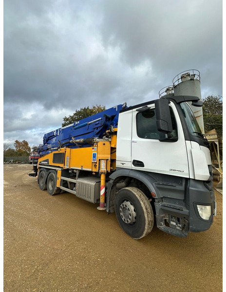 Mercedes-Benz Actros - Stationär betongpump: bild 2 Mercedes-Benz Actros - Stationär betongpump: bild 2