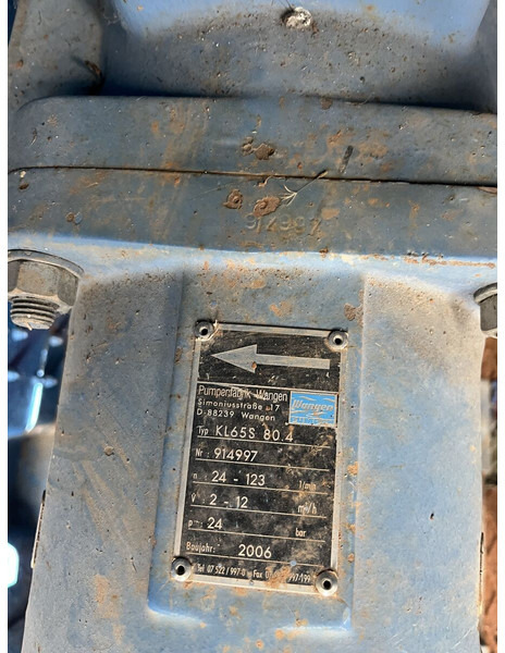 Putzmeister Wangen - Stationär betongpump: bild 4 Putzmeister Wangen - Stationär betongpump: bild 4