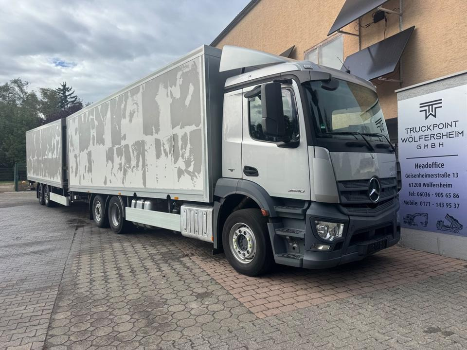 Mercedes-Benz Antos 2540/2xLBW/Kühlung-Defekt/5instock - Lastbil med skåp: bild 1 Mercedes-Benz Antos 2540/2xLBW/Kühlung-Defekt/5instock - Lastbil med skåp: bild 1