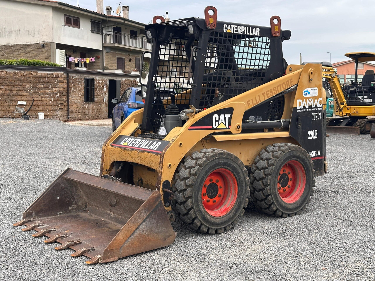 Kompaktlastare/ Slirstyrda lastare FIAT HITACHI 226BHF: bild 7 Kompaktlastare/ Slirstyrda lastare FIAT HITACHI 226BHF: bild 7