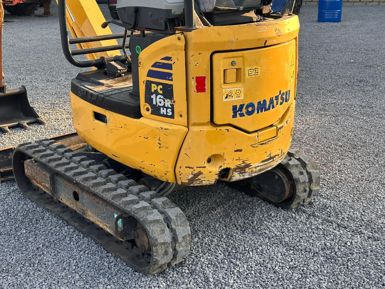 KOMATSU PC16R-3HS - Minigrävmaskin: bild 5 KOMATSU PC16R-3HS - Minigrävmaskin: bild 5