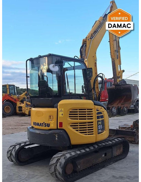 Minigrävmaskin Komatsu PC55: bild 1