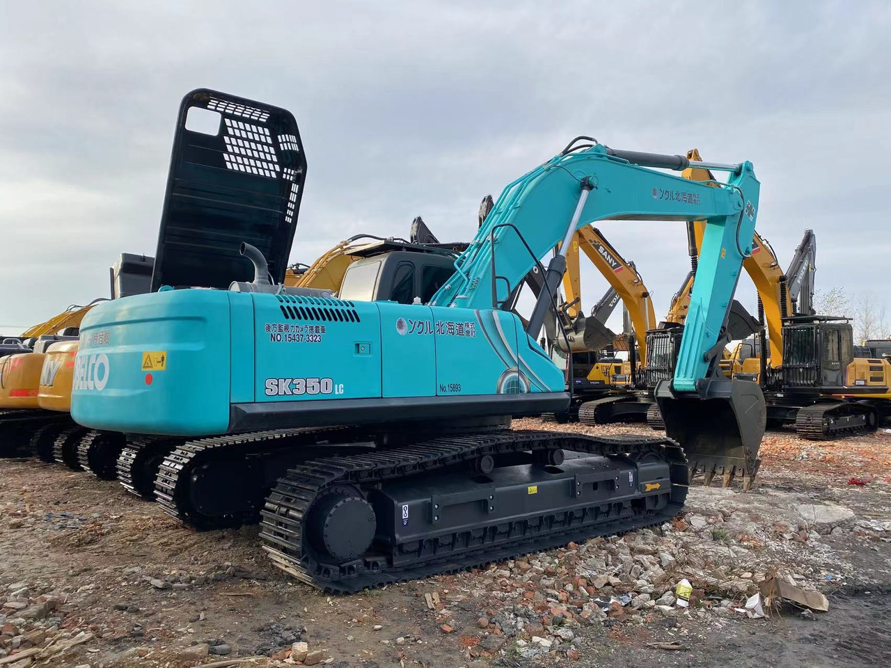 KOBELCO SK350 - Bandgrävare: bild 1 KOBELCO SK350 - Bandgrävare: bild 1