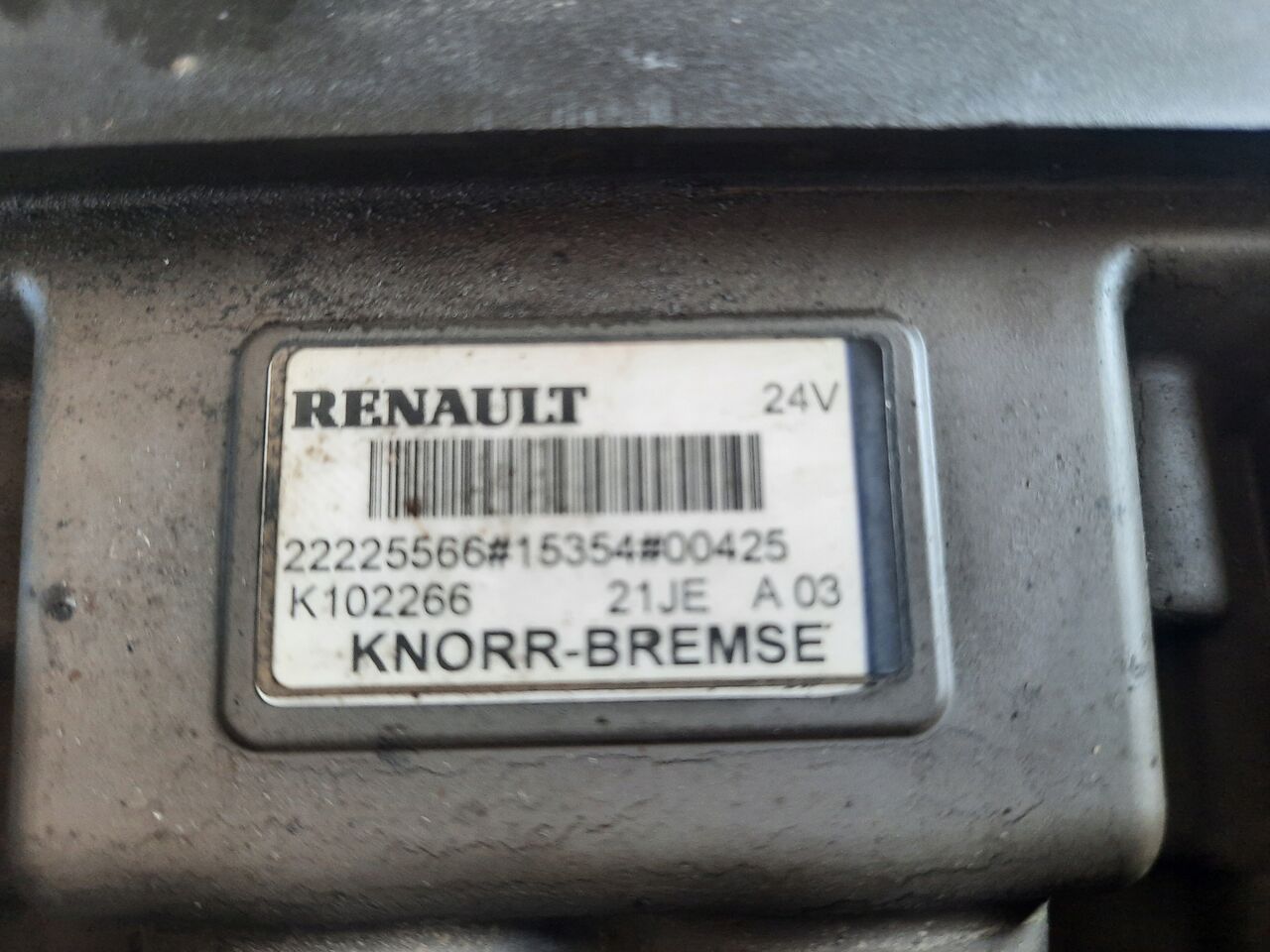 KNORR-BREMSE ZAWÓR EBS TYLNY TYŁ RENAULT GAMA RANGE T RANGE - Bromsventil för Lastbil: bild 3 KNORR-BREMSE ZAWÓR EBS TYLNY TYŁ RENAULT GAMA RANGE T RANGE - Bromsventil för Lastbil: bild 3